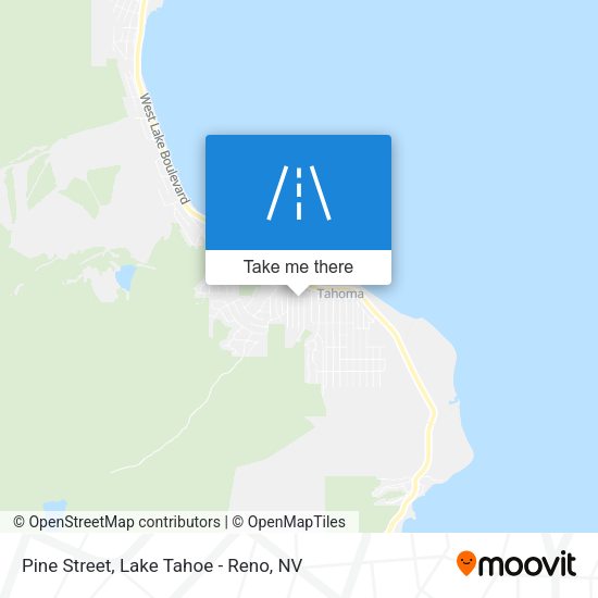 Mapa de Pine Street
