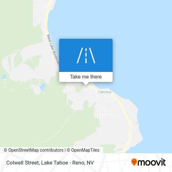 Colwell Street map