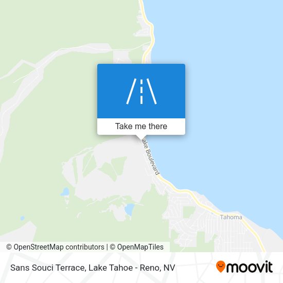 Mapa de Sans Souci Terrace