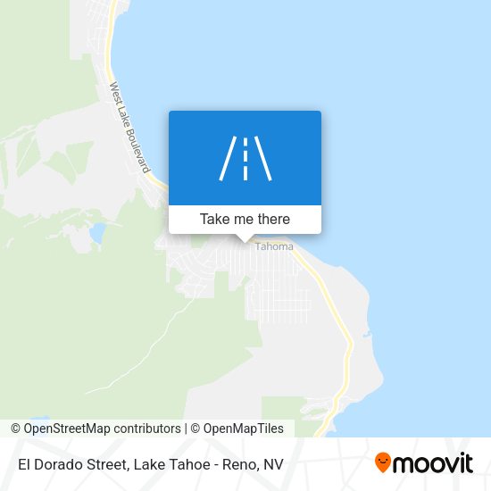 El Dorado Street map