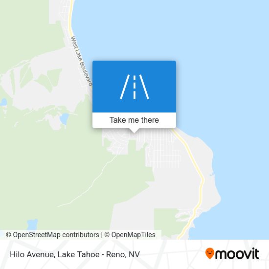 Hilo Avenue map