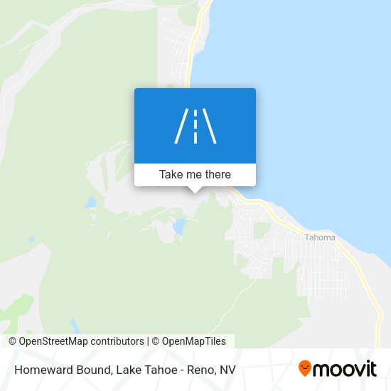 Homeward Bound map