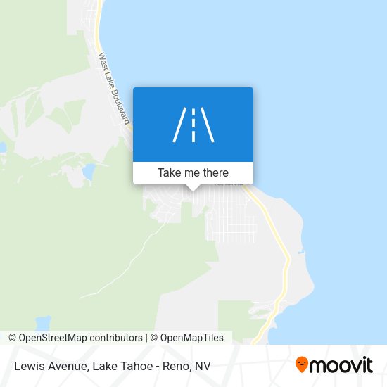 Mapa de Lewis Avenue