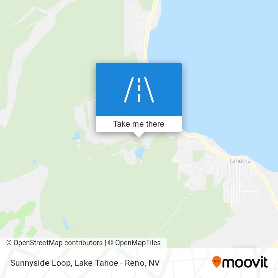 Sunnyside Loop map