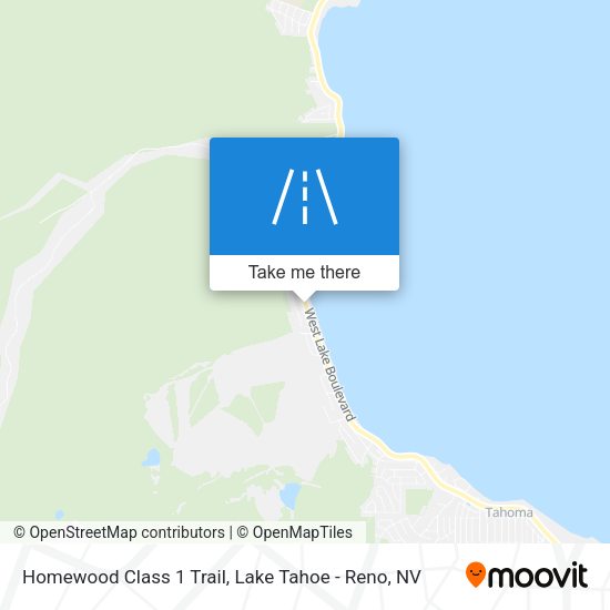 Mapa de Homewood Class 1 Trail