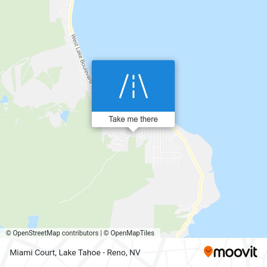 Mapa de Miami Court