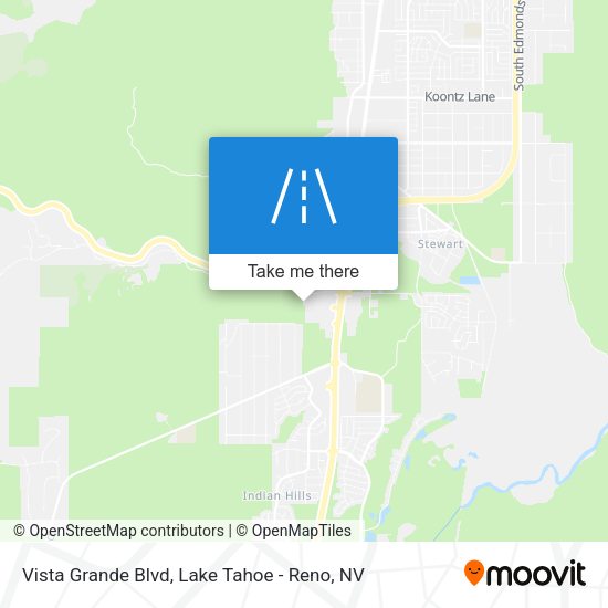 Vista Grande Blvd map