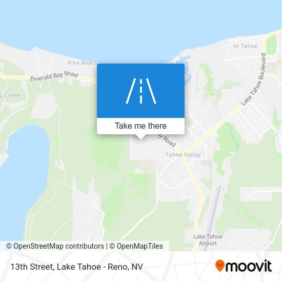 13th Street map