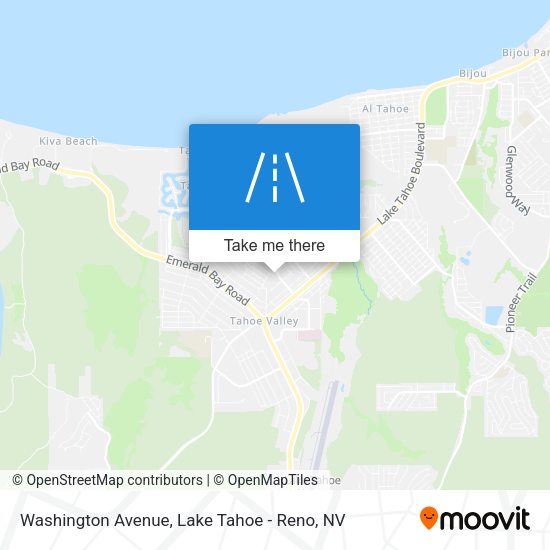 Washington Avenue map