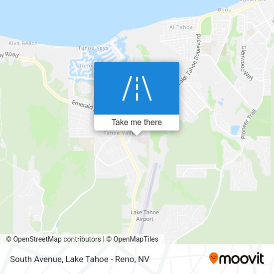 Mapa de South Avenue