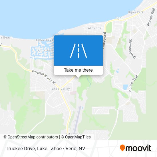 Mapa de Truckee Drive