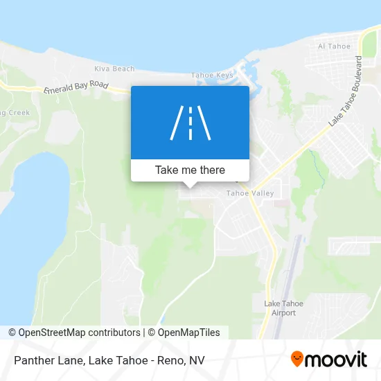 Panther Lane map