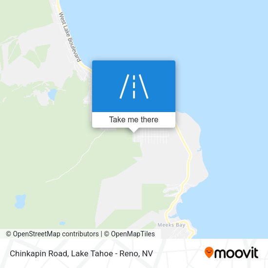 Chinkapin Road map