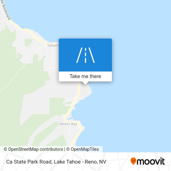 Ca State Park Road map