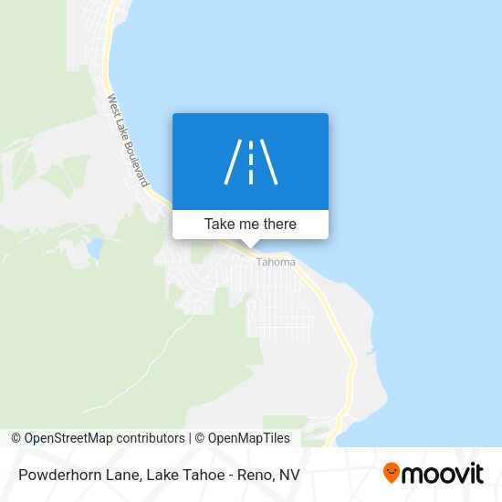 Mapa de Powderhorn Lane
