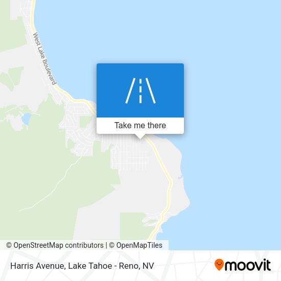 Harris Avenue map