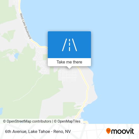 6th Avenue map