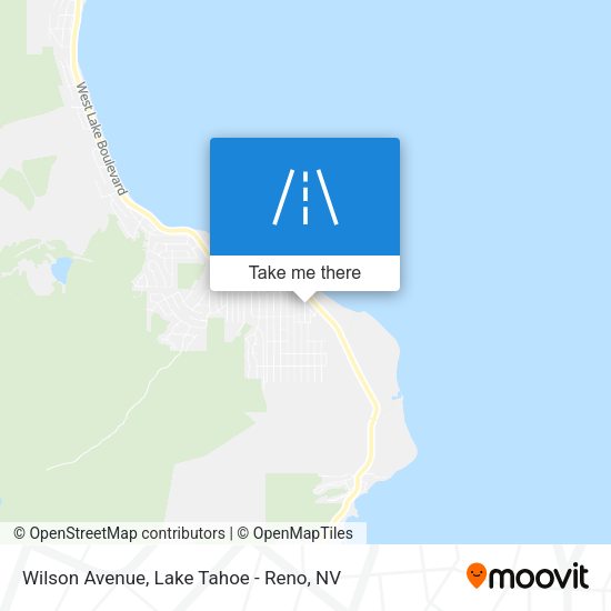 Mapa de Wilson Avenue