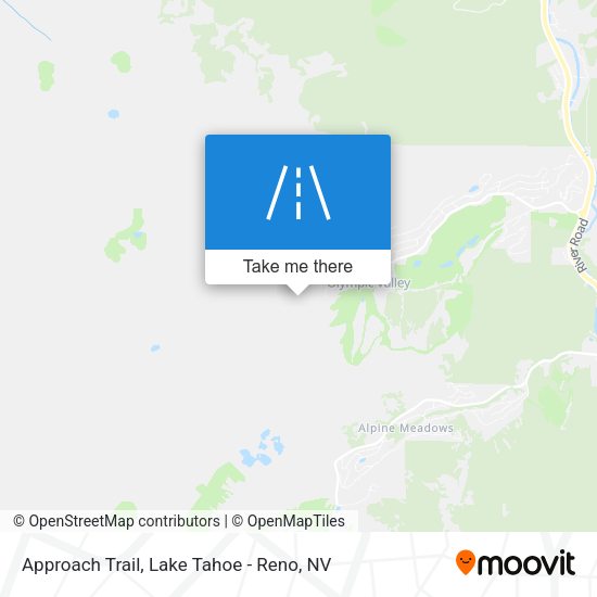 Approach Trail map