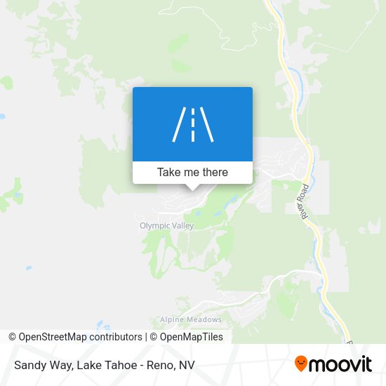 Sandy Way map