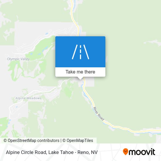Mapa de Alpine Circle Road