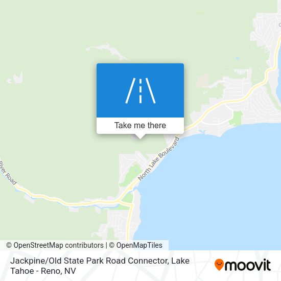 Jackpine / Old State Park Road Connector map