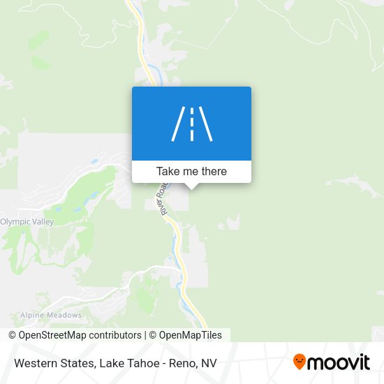 Mapa de Western States