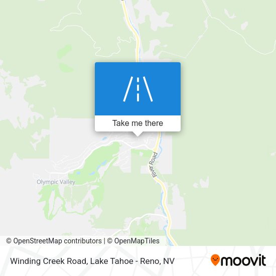 Mapa de Winding Creek Road
