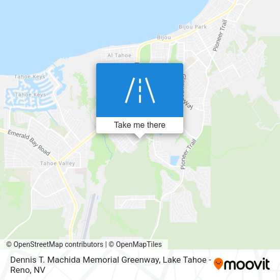 Dennis T. Machida Memorial Greenway map