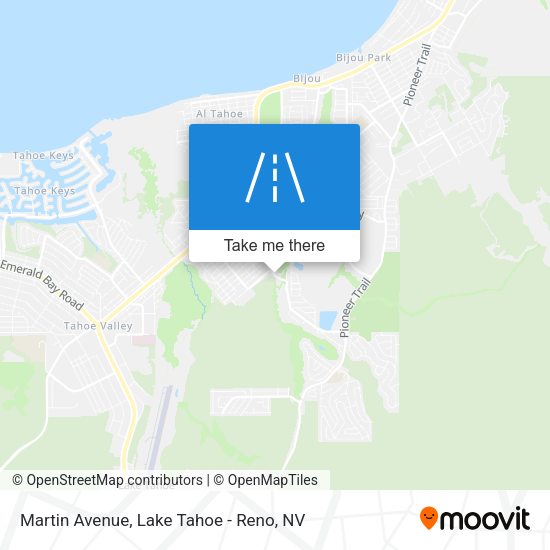 Mapa de Martin Avenue