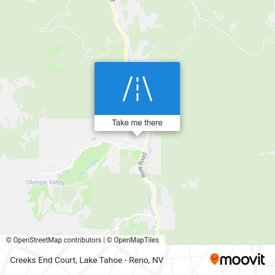 Creeks End Court map