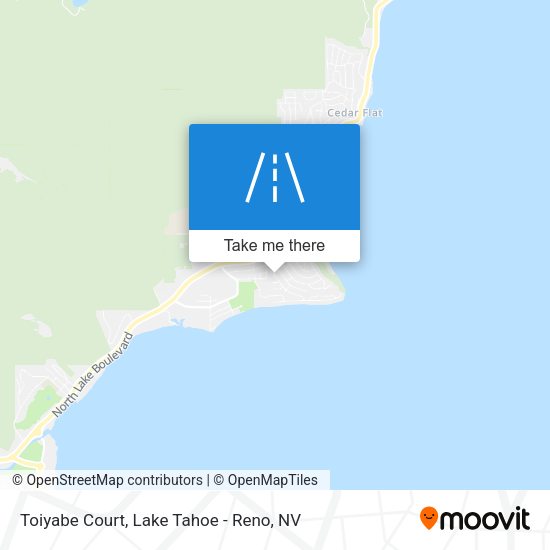 Toiyabe Court map