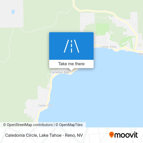 Caledonia Circle map