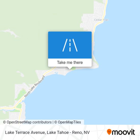 Mapa de Lake Terrace Avenue