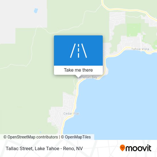 Mapa de Tallac Street