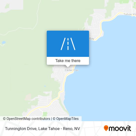 Tunnington Drive map