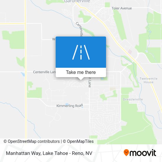 Mapa de Manhattan Way