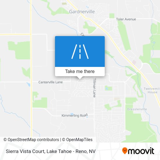 Sierra Vista Court map