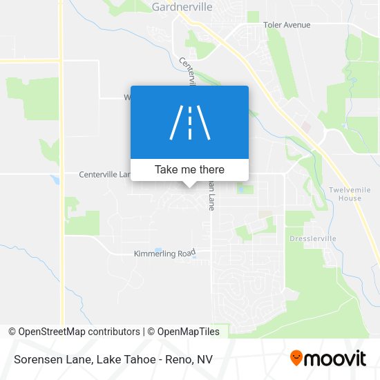 Sorensen Lane map