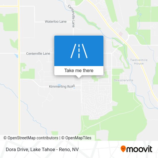 Dora Drive map