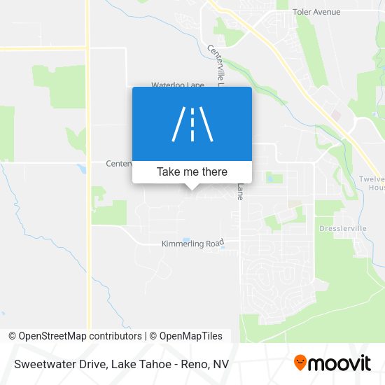 Sweetwater Drive map