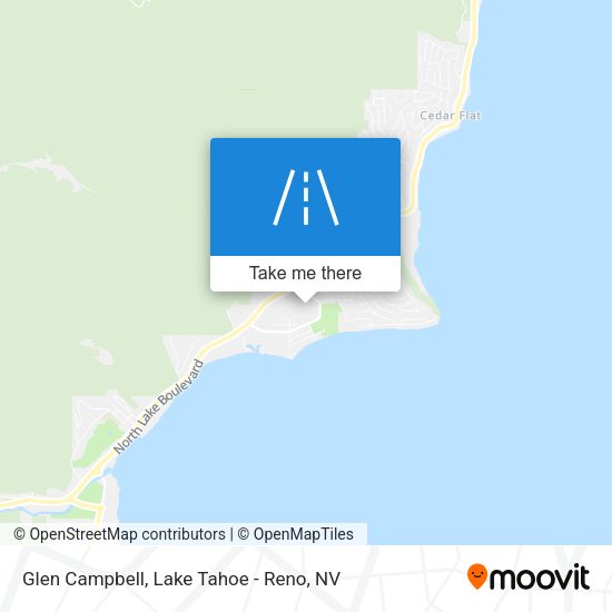 Glen Campbell map
