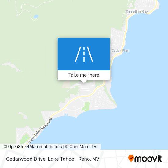 Cedarwood Drive map
