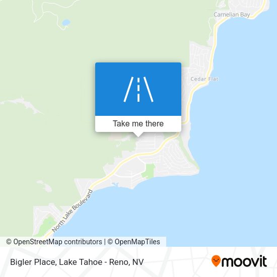 Bigler Place map