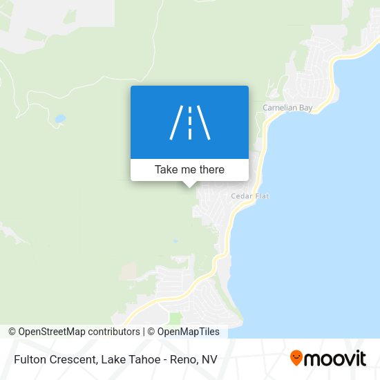 Fulton Crescent map