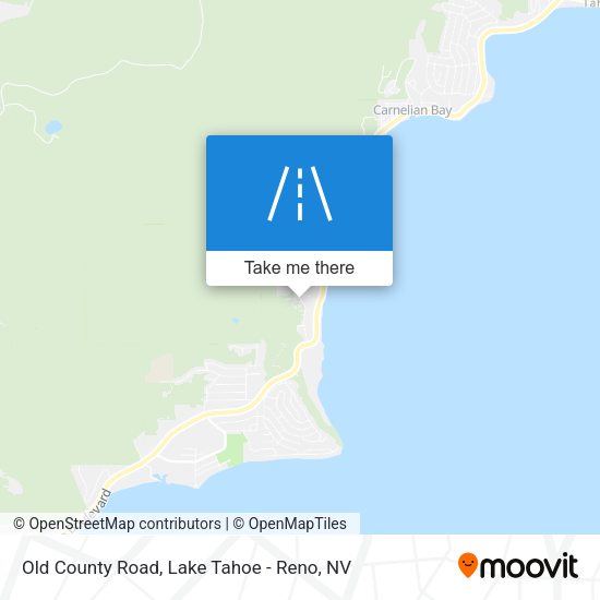 Old County Road map