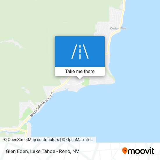 Mapa de Glen Eden