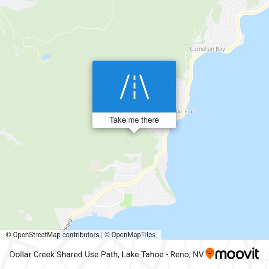 Mapa de Dollar Creek Shared Use Path
