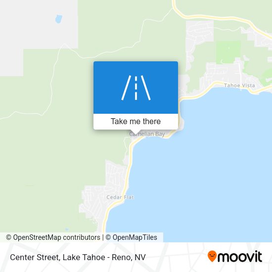 Center Street map