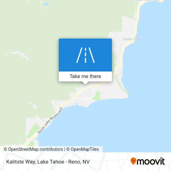 Kalitste Way map